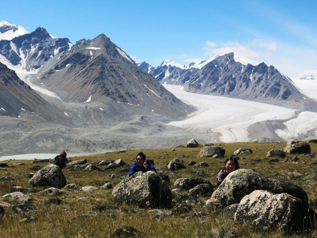 Altai mountains in Mongolia