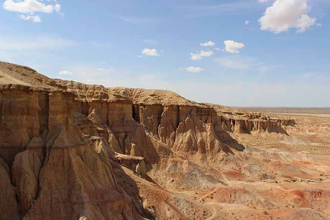 Gobi desert in Mongolia