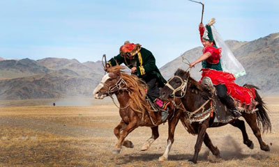 Bayan-Ulgii province in western Mongolia