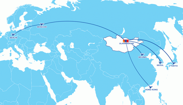 how to get to mongolia