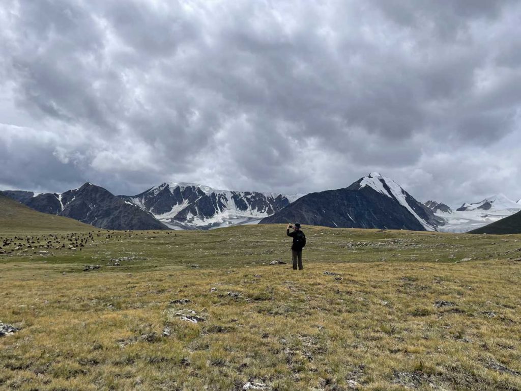 Malchin peak hiking