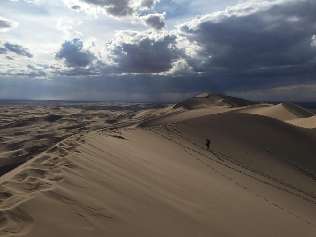 Khongor sand dunes