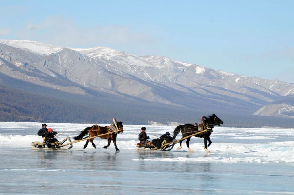 ice festival in Mongolia