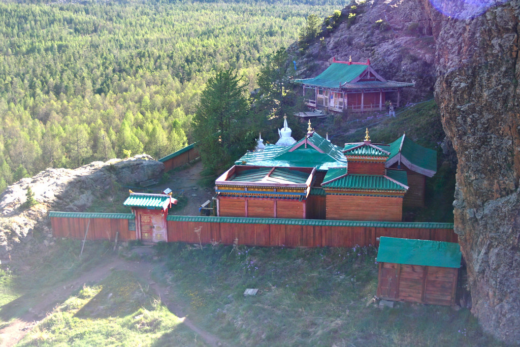 Tuvkhon monastery in central Mongolia