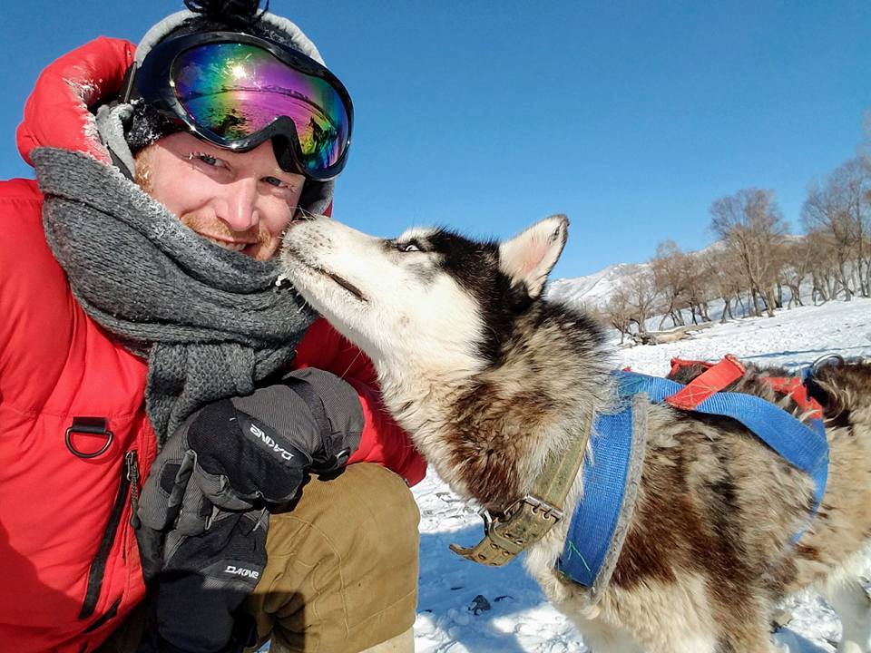 Dog sledding tour in Mongolia