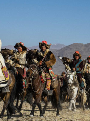 Eagle festival in Mongolia