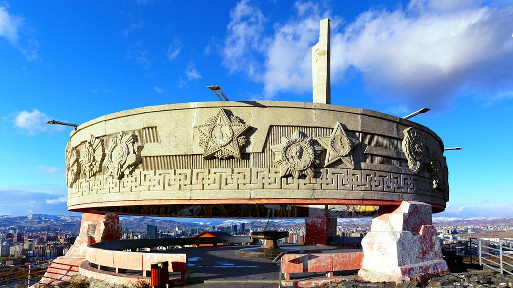 Zaisan hill in Ulaanbaatar