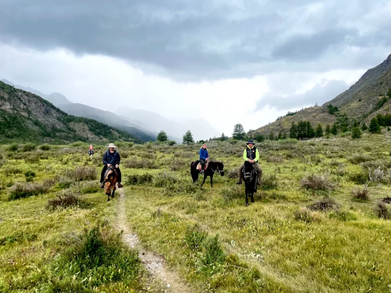 Altai mountain trekking in Mongolia