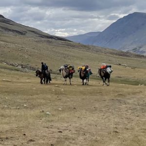 trekking in Mongolia