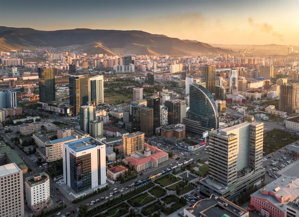 Ulaanbaatar city in Mongolia