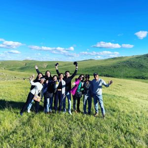 Family tour in mongolia