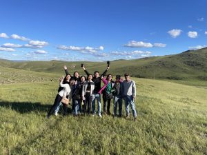 Family tour in mongolia